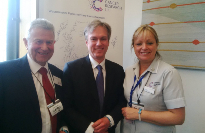 Henry Smith MP: hosting Cancer Research UK on World Cancer Day