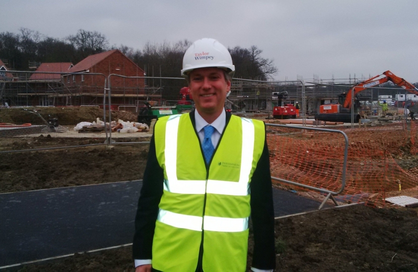 Henry Smith MP hails new homes in Crawley's 14th neighbourhood
