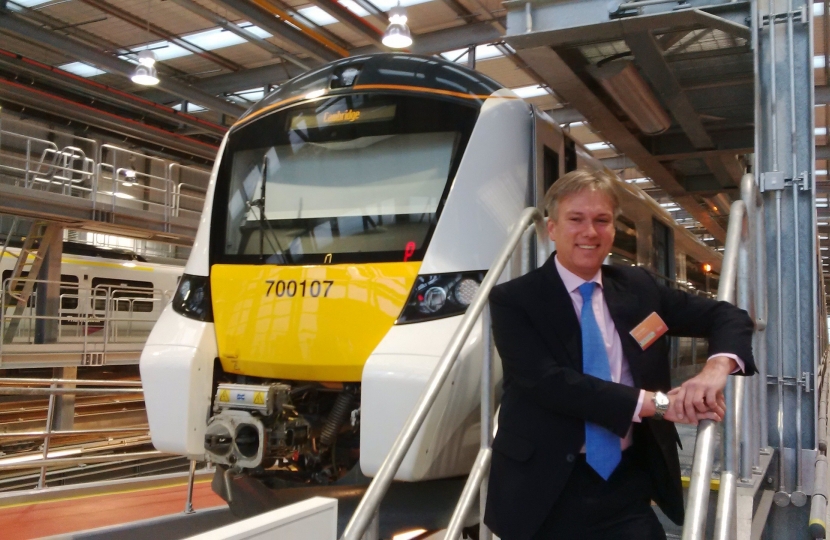 Crawley MP welcomes Transport Secretary to new Three Bridges Railcare centre