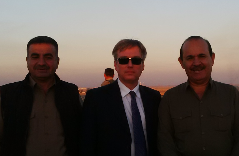 Henry Smith MP: on the front line against ISIS