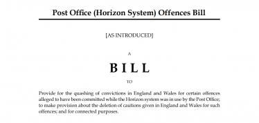 The Post Office (Horizon System) Offences Bill