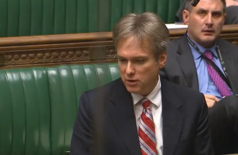 Henry Smith MP hails Crawley Town Supporters Alliance in the House of Commons