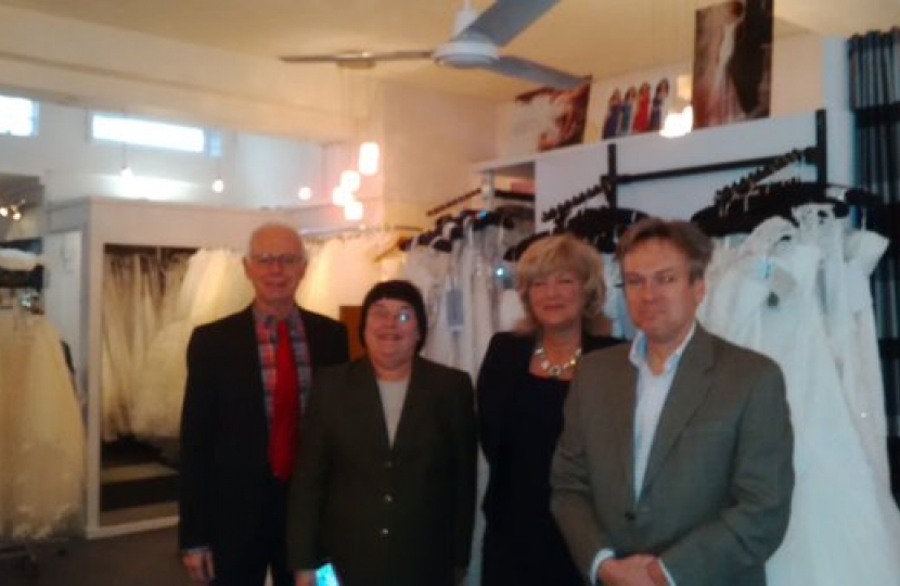 Henry Smith MP backs Crawley firms on Small Business Saturday