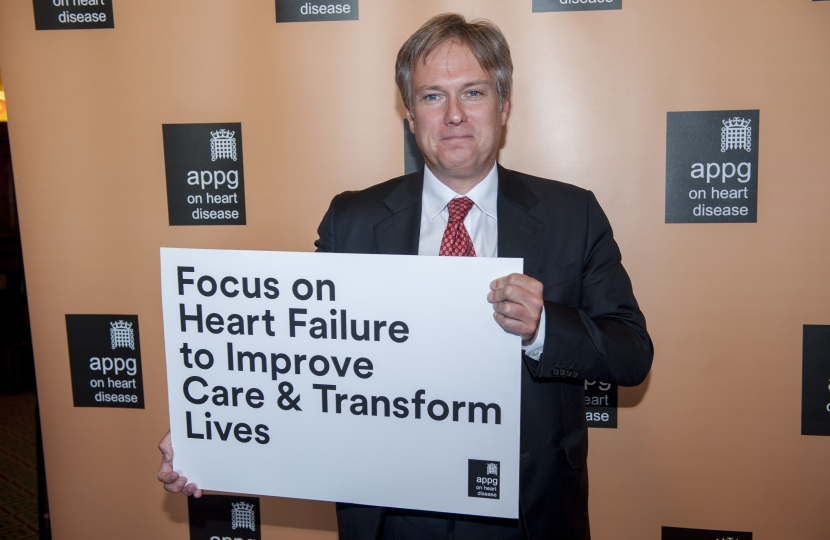 Henry Smith MP backs calls for better care of heart failure patients