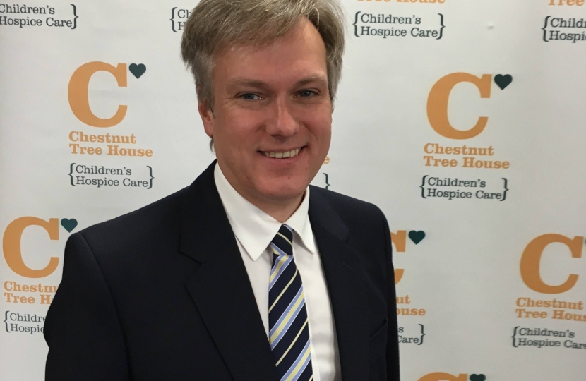 Henry Smith MP backing local children's hospice