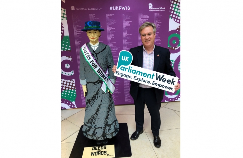 Henry Smith MP calls on Crawley to get involved with UK Parliament Week 2018