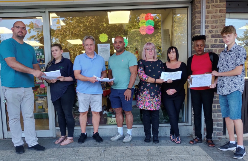 Supporting Tilgate Parade shop owners