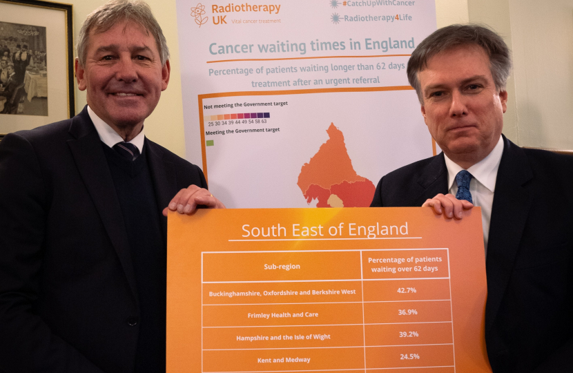 Henry Smith MP calls for world-class radiotherapy in the UK