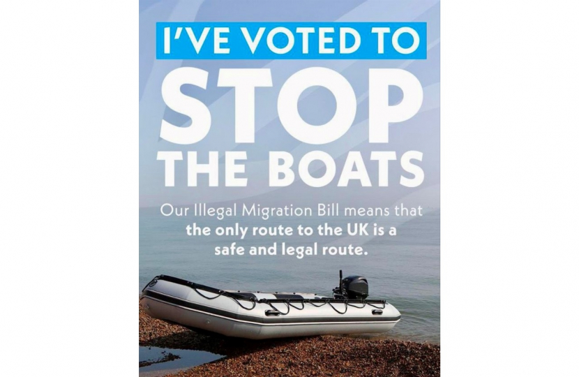 Henry Smith MP votes to stop small boat crossings