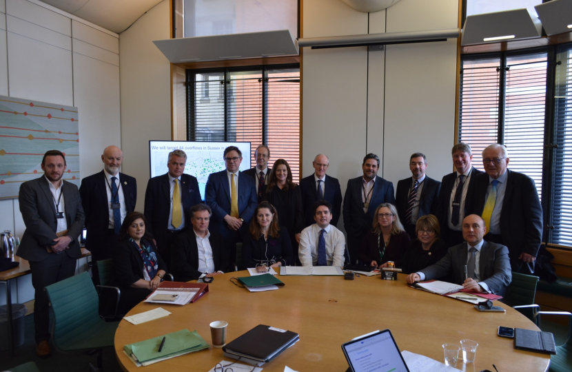 Sussex MPs, Southern Water and the Environment Agency in parliamentary summit for sewage reduction plan
