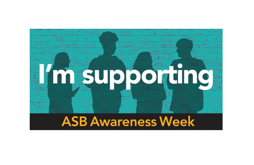 Henry Smith MP shows support for ASB Awareness Week 2022