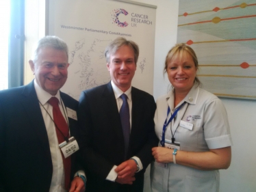 Henry Smith MP supports call to Cross Cancer Out on World Cancer Day
