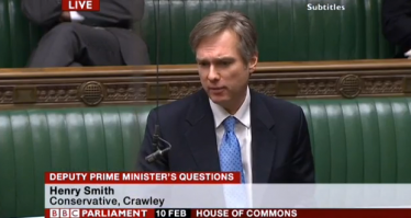 Henry Smith MP questions Deputy Prime Minister on Crawley Growth Deal