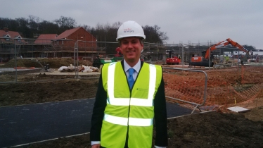 Henry Smith MP hails new homes in Crawley's 14th neighbourhood