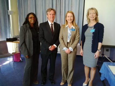 Henry Smith helps launch Rivers Resource Space for Women in Crawley