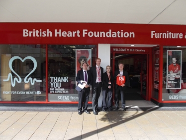 Supporting the British Heart Foundation