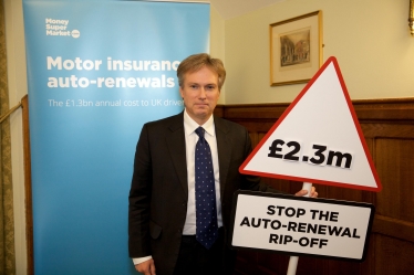 Henry Smith MP calls on insurers to stop ripping-off Crawley drivers