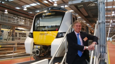 Crawley MP welcomes Transport Secretary to new Three Bridges Railcare centre