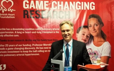 Crawley MP reaffirms support for British Heart Foundation