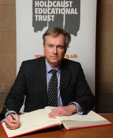 Crawley MP signs Holocaust Educational Trust Book of Commitment