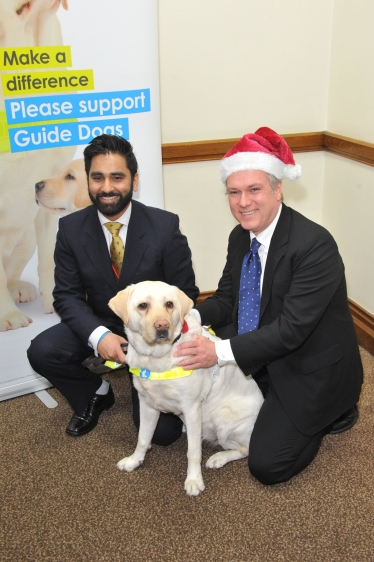 Hosting Guide Dogs in Westminster Hall