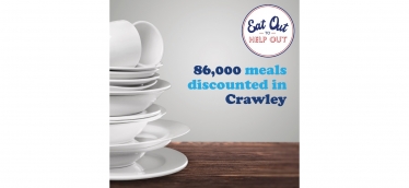 Henry Smith MP celebrates success of Eat Out to Help Out scheme in Crawley
