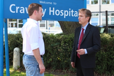 Henry Smith MP asks former Health Secretary about future of the NHS